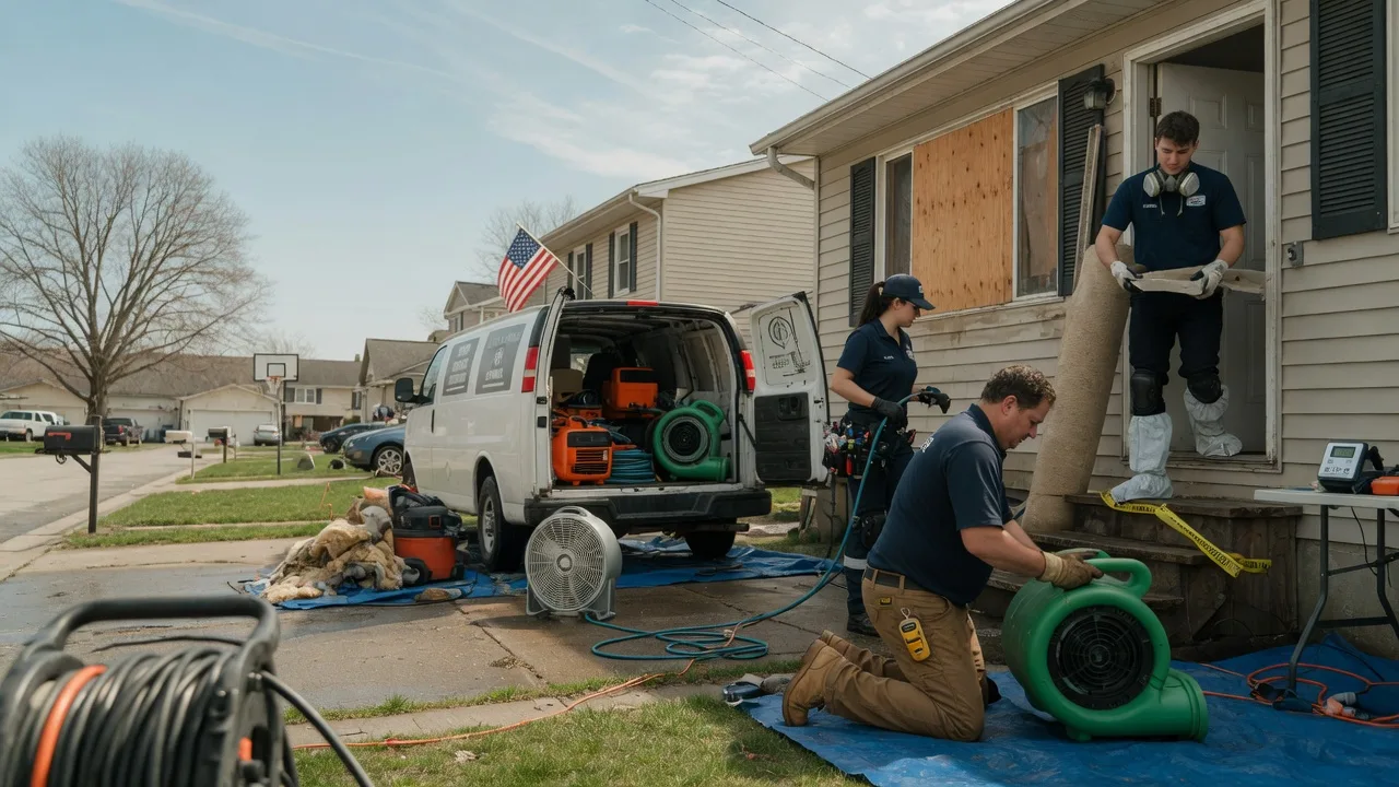 Water Damage Restoration in North Georgetown, OH near me